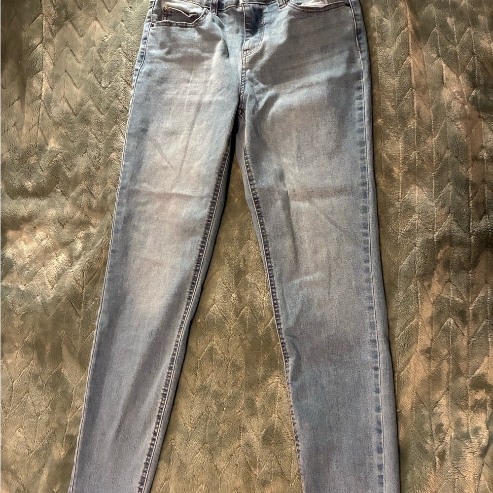 Fashion Nova Light Blue Skinny Jeans